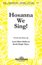 Hosanna We Sing! Unison/Two-Part choral sheet music cover